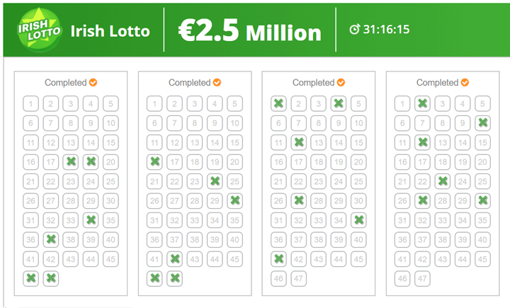 betfair irish lotto